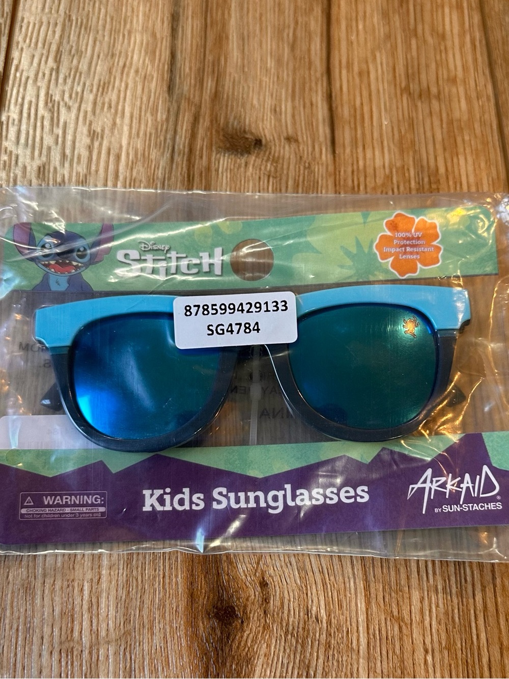 Disney Stitch Kids Blue Sunglasses